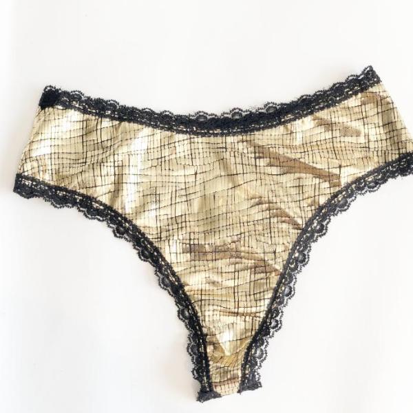 RISQUE GOLD THONG