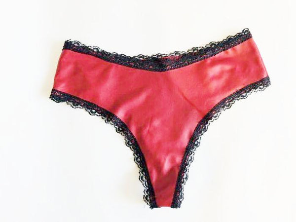 JUICY RED THONG