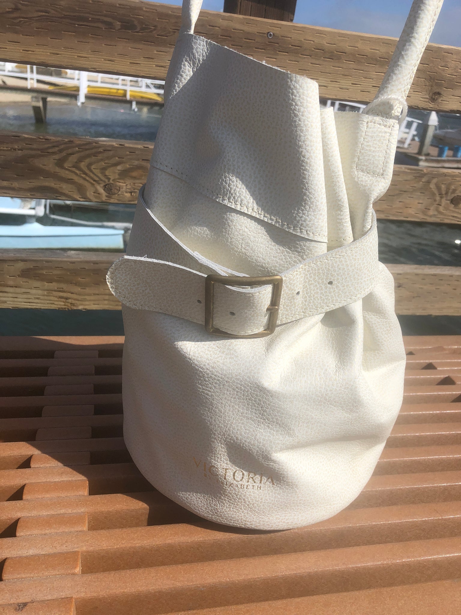 WHITE TOTE BAG