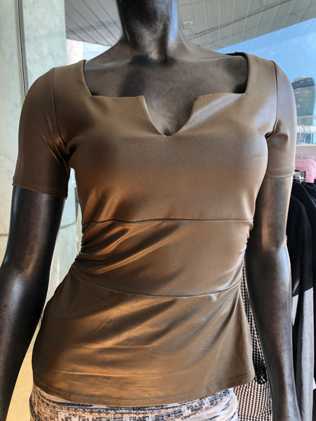 CARLYN BLOUSE SAGE GREEN