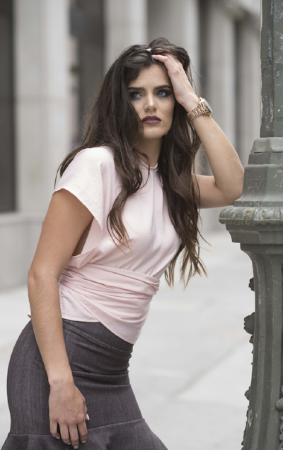 ELI JEAN BROWN SKIRT