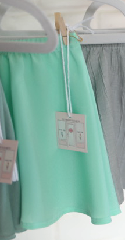 MINT AND CHIP SKIRT